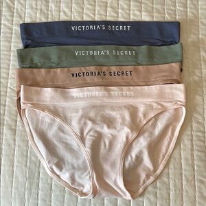 Victoria's Secret Logo Panty Collection Bikini Size L